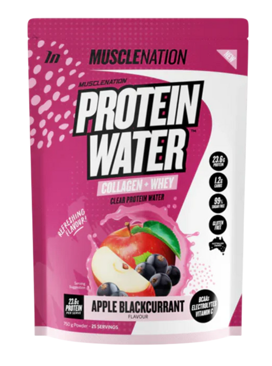 Protein Water + Collagen by Muscle Nation - Apple Blackcurrant - 25 Serves