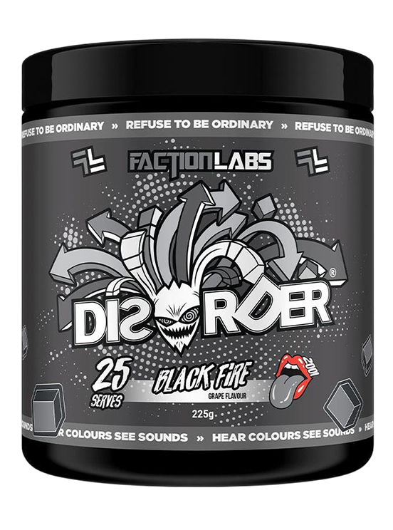 Disorder Black Fire Grape Flavour 25 or 50 Serves