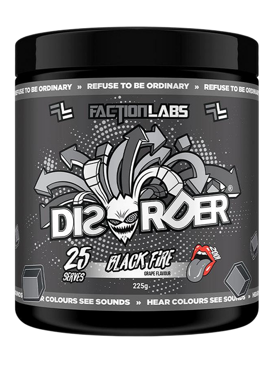 Disorder Black Fire Grape Flavour 25 or 50 Serves