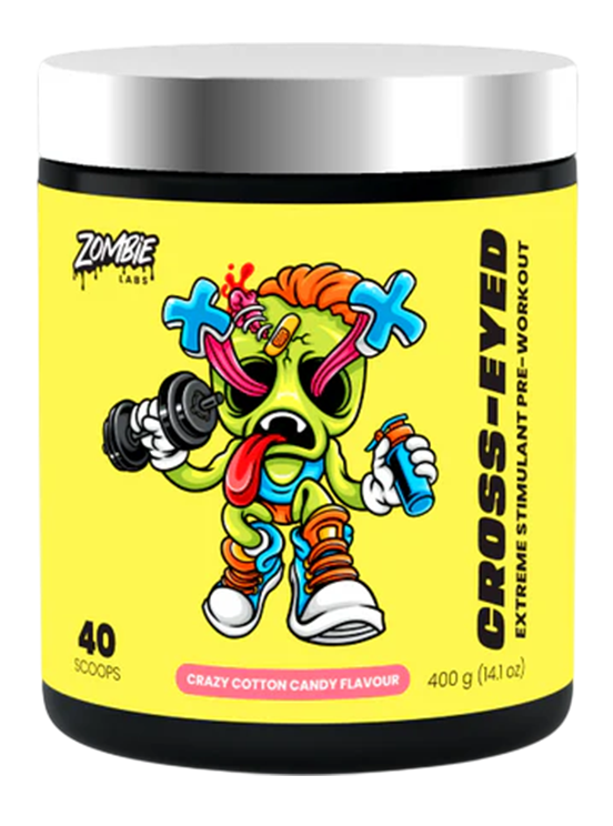 CROSS-EYED by ZOMBIE LABS - Crazy Cotton Candy - 40 Serves