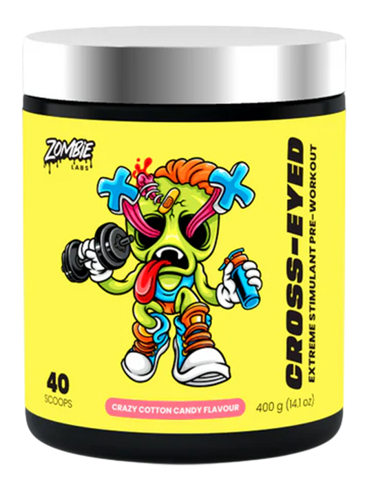 CROSS-EYED by ZOMBIE LABS - Crazy Cotton Candy - 40 Serves