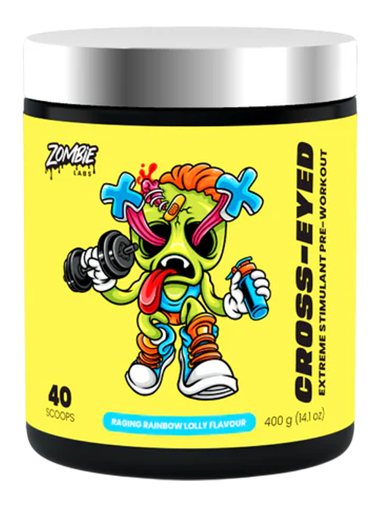 CROSS-EYED by ZOMBIE LABS - Rainbow Lolly - 40 Serves