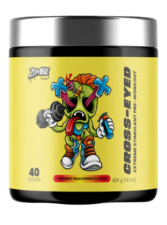 CROSS-EYED by ZOMBIE LABS - Pandemic Peach Rings - 40 Serves