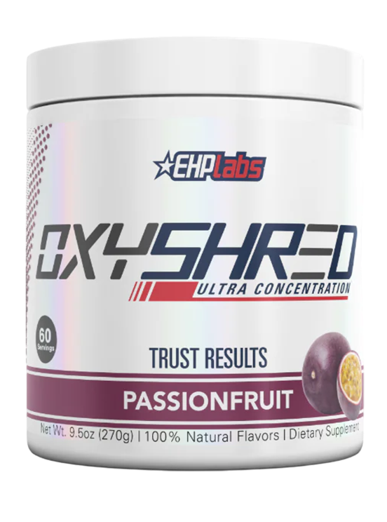 OXYSHRED BY EHP LABS - Passionfruit - 60 Serves