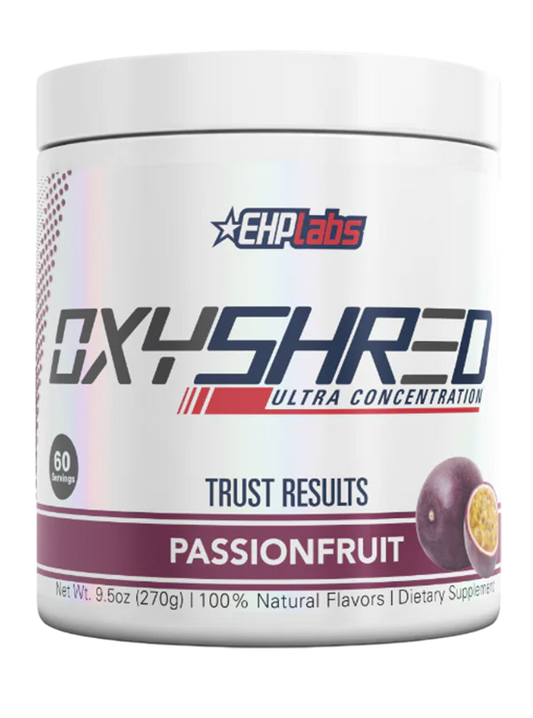 OXYSHRED BY EHP LABS - Passionfruit - 60 Serves
