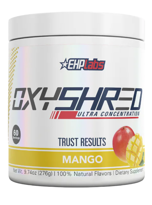 OXYSHRED BY EHP LABS - Mango - 60 Serves
