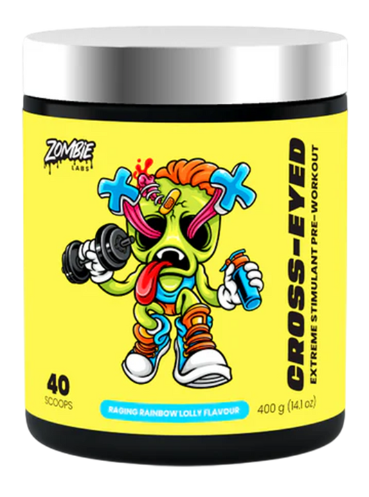 CROSS-EYED by ZOMBIE LABS - Rainbow Lolly - 40 Serves
