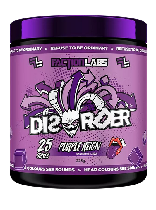 Disorder - Purple Reign -  Watermelon Flavour 25 Serves